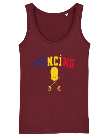 Fencing Tricolor Burgundy