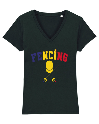 Fencing Tricolor Black