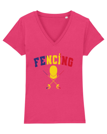 Fencing Tricolor Raspberry