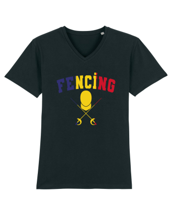 Fencing Tricolor Black
