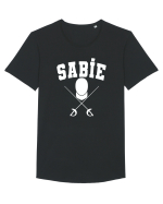 Sabie Tricou mânecă scurtă guler larg Bărbat Skater
