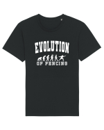 Evolution Of Fencing Tricou mânecă scurtă Unisex Rocker