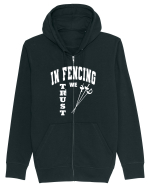 In Fencing We Trust Hanorac cu fermoar Unisex Connector