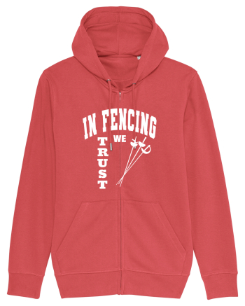 In Fencing We Trust Carmine Red