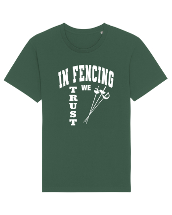 In Fencing We Trust Bottle Green