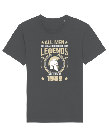 All Man Are Equal Legends Are Born In 1989 Anthracite