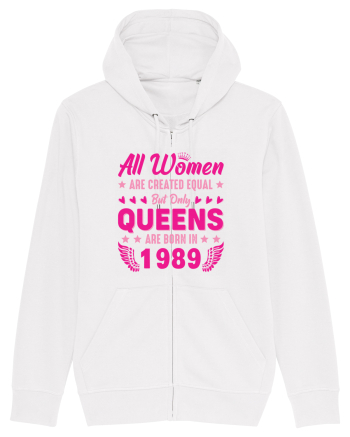 All Women Are Equal Queens Are Born In 1989 White