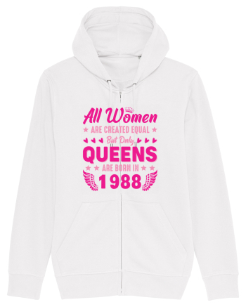 All Women Are Equal Queens Are Born In 1988 White