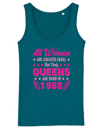 All Women Are Equal Queens Are Born In 1988 Ocean Depth