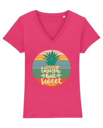 Tough But Sweet Retro Sunset Pineapple Raspberry