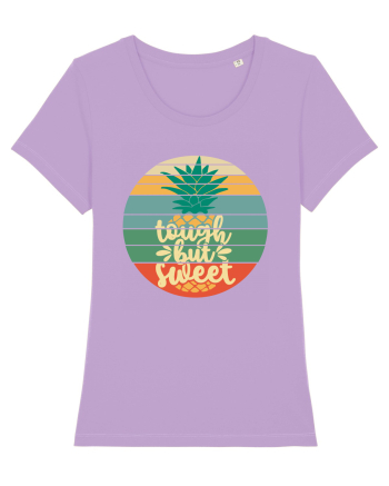 Tough But Sweet Retro Sunset Pineapple Lavender Dawn
