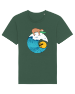 Lenes la mare Tricou mânecă scurtă Unisex Rocker