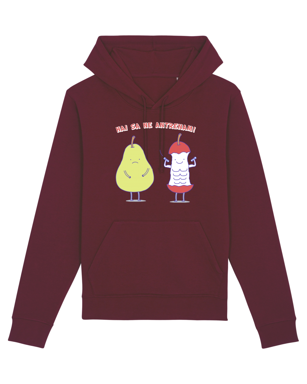 Hanorac Unisex Drummer Burgundy