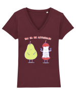 Hai sa ne antrenam Tricou mânecă scurtă guler V Damă Evoker