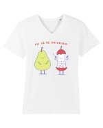 Hai sa ne antrenam Tricou mânecă scurtă guler V Bărbat Presenter