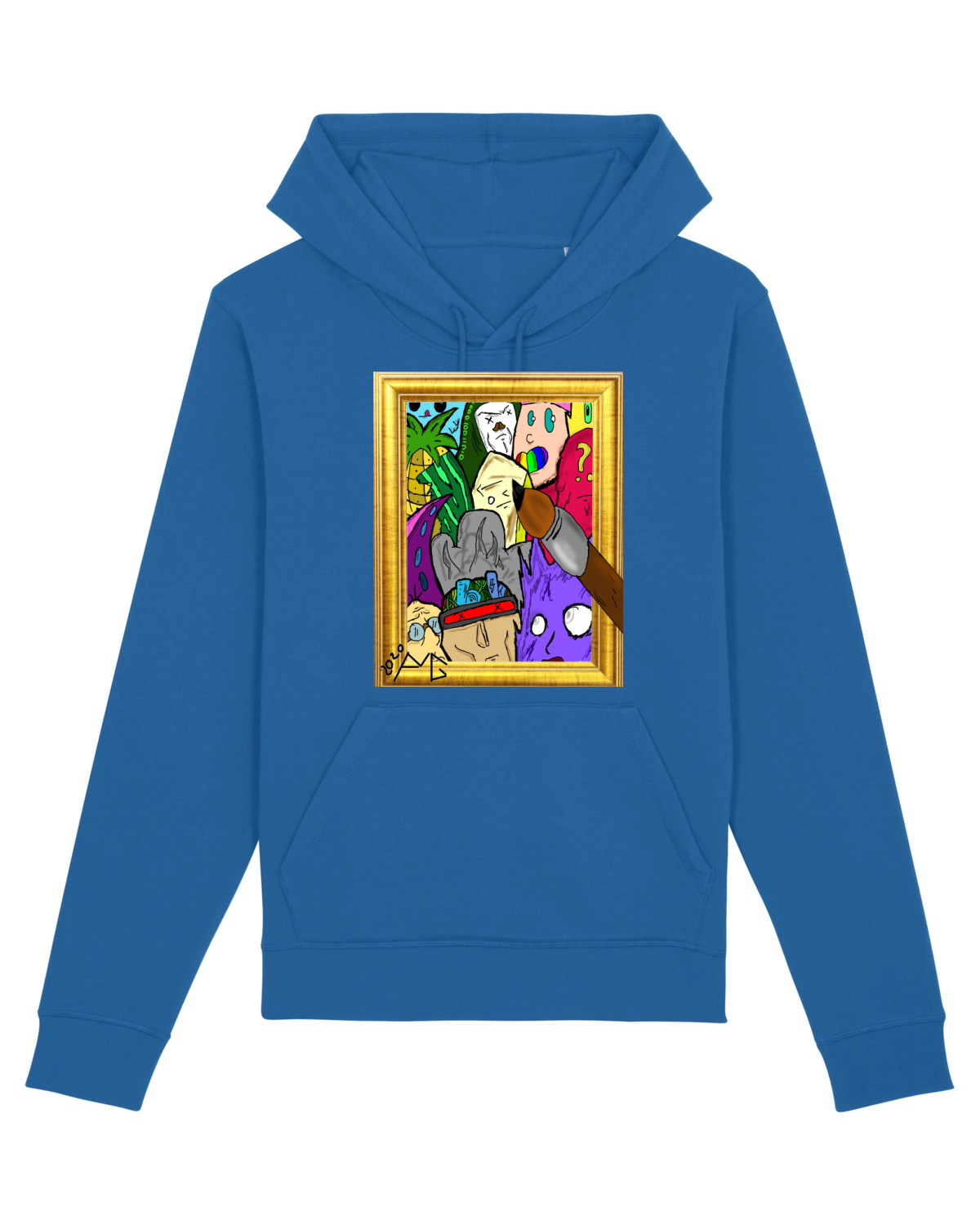Hanorac Unisex Drummer Royal Blue