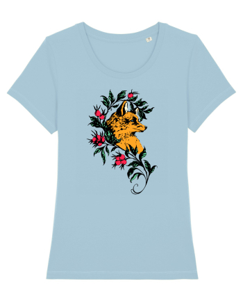 FOX drawing Sky Blue