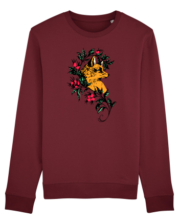 FOX drawing Burgundy