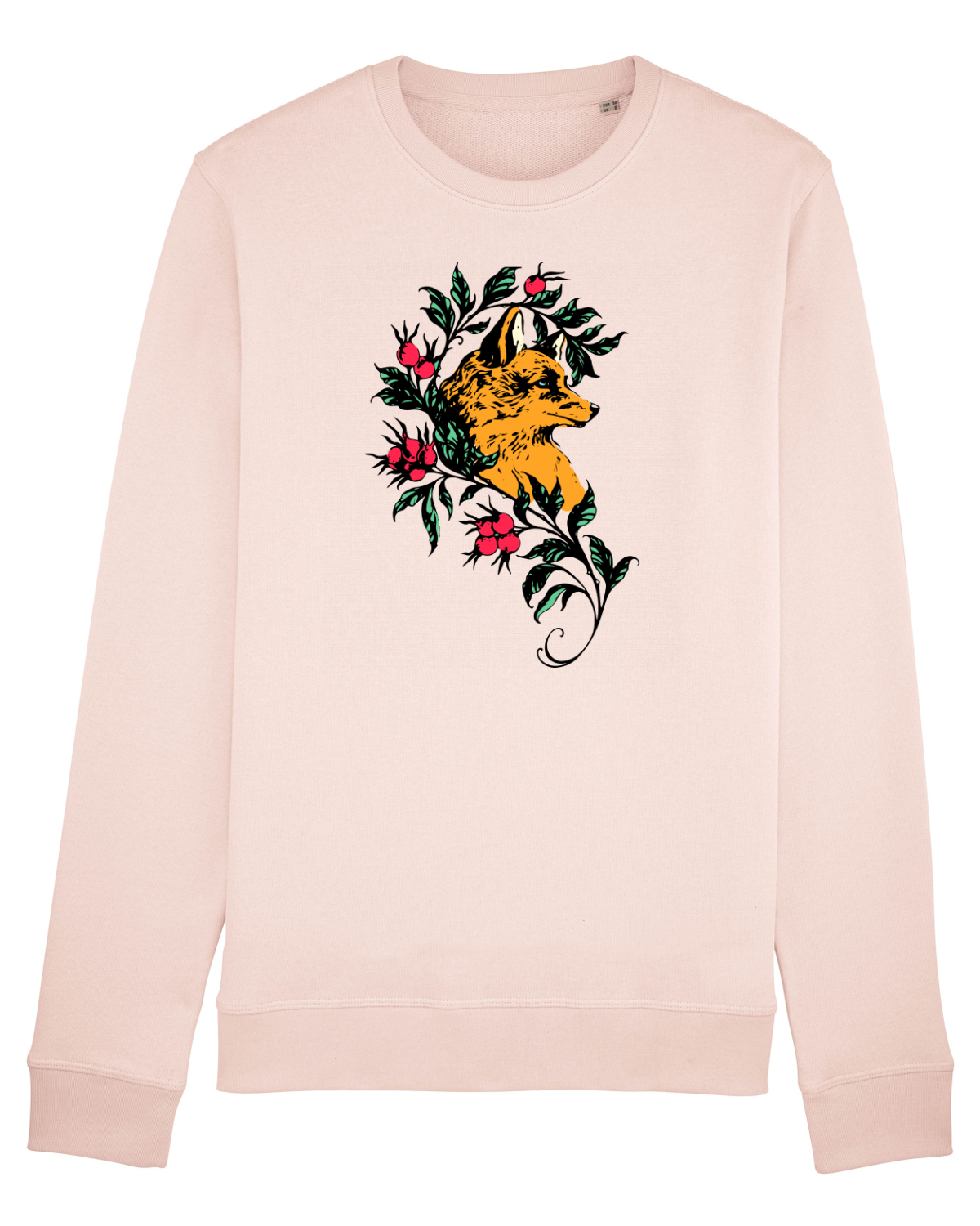 Bluză mânecă lungă Unisex Rise Candy Pink