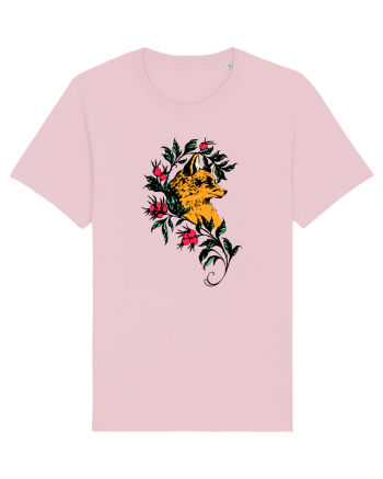 FOX drawing Cotton Pink