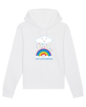 Let's make rainbows. White