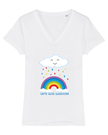 Let's make rainbows. White