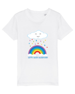 Let's make rainbows. Tricou mânecă scurtă  Copii Mini Creator