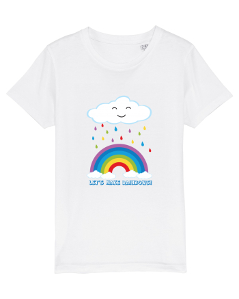 Let's make rainbows. White