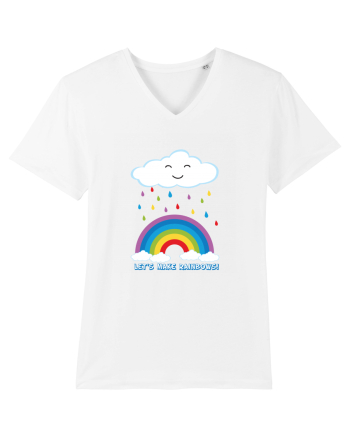 Let's make rainbows. White