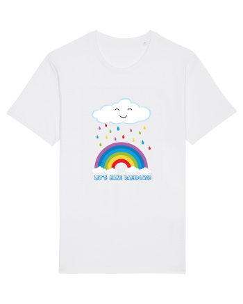 Let's make rainbows. White