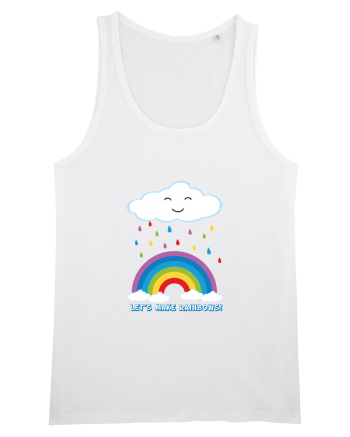 Let's make rainbows. White
