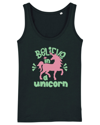 Believe In A Unicorn Black