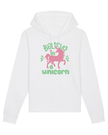 Believe In A Unicorn White