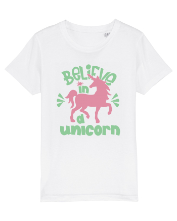 Believe In A Unicorn White