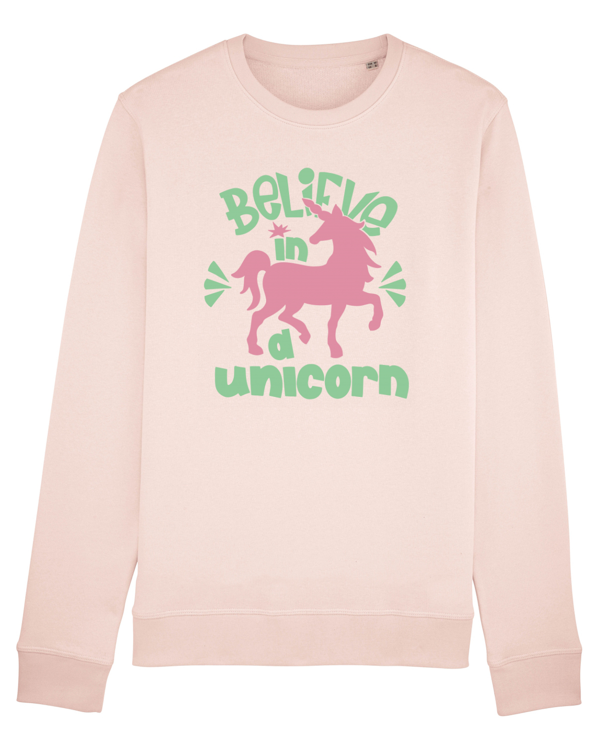 Bluză mânecă lungă Unisex Rise Candy Pink