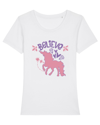 Believe In Unicorns White