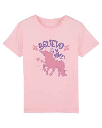 Believe In Unicorns Cotton Pink