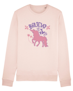 Believe In Unicorns Bluză mânecă lungă Unisex Rise