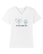 You will shine too Tricou mânecă scurtă guler V Bărbat Presenter
