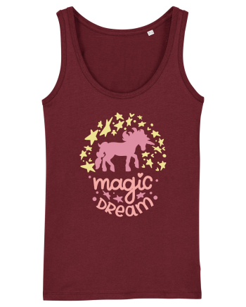Magic Dream Unicorn Burgundy