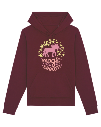 Magic Dream Unicorn Burgundy