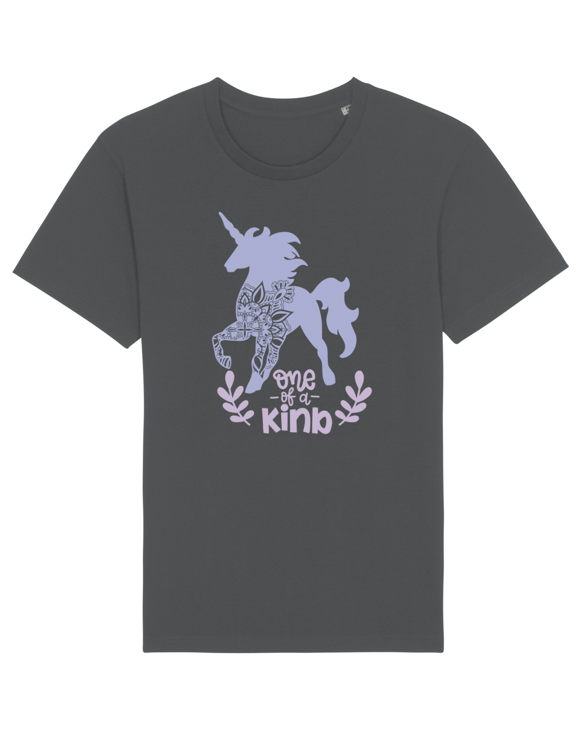 Tricou mânecă scurtă Unisex Rocker Anthracite