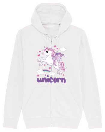 Rainbow Unicorn White