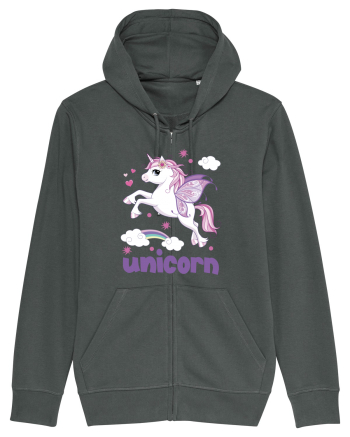 Rainbow Unicorn Anthracite