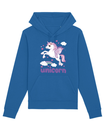 Rainbow Unicorn Royal Blue
