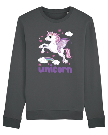 Rainbow Unicorn Anthracite