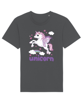 Rainbow Unicorn Anthracite