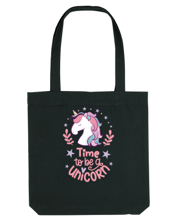 Time To Be A Unicorn Black