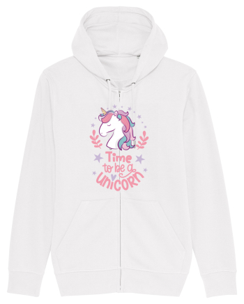 Time To Be A Unicorn White