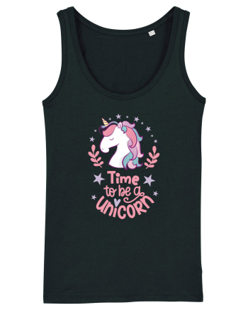 Time To Be A Unicorn Black